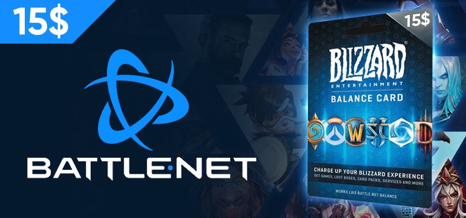 Battle.net Code 15$